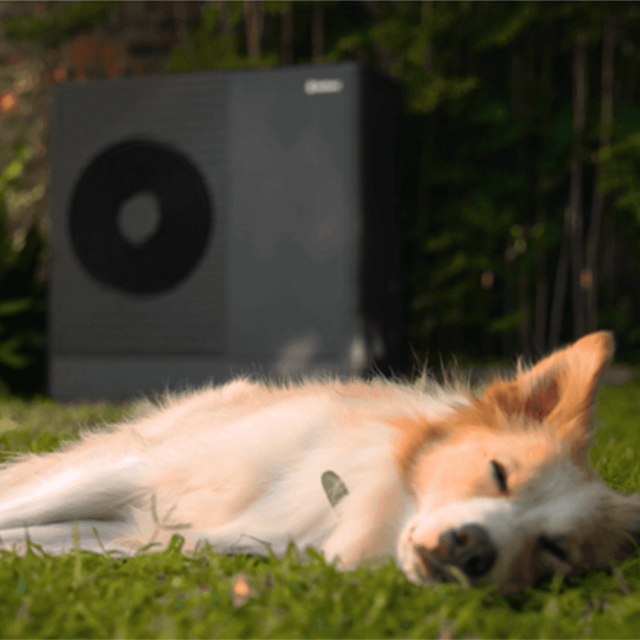 Onze stilste lucht-water-warmtepomp.