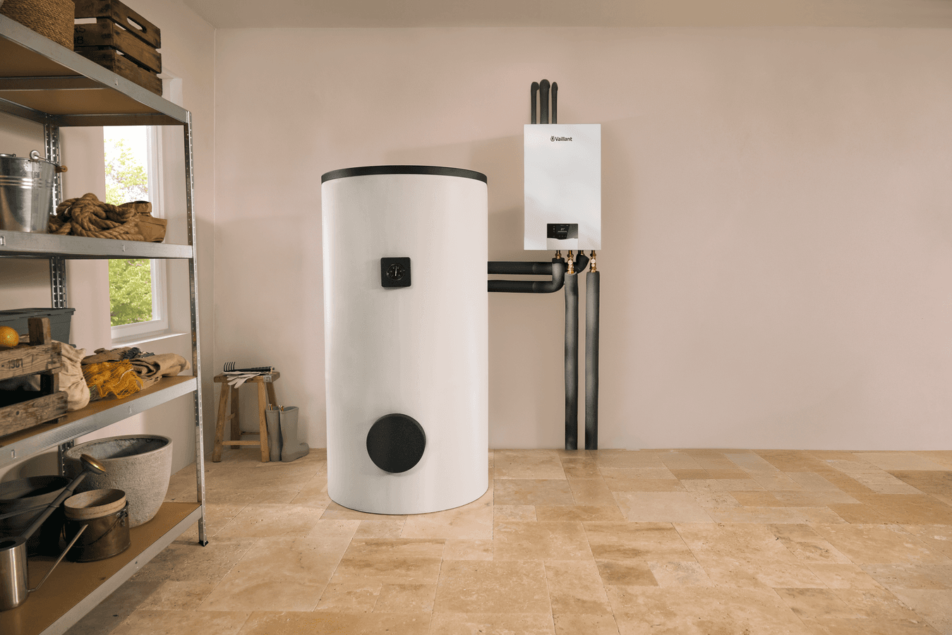 Te combineren met elke warmwaterboiler.
