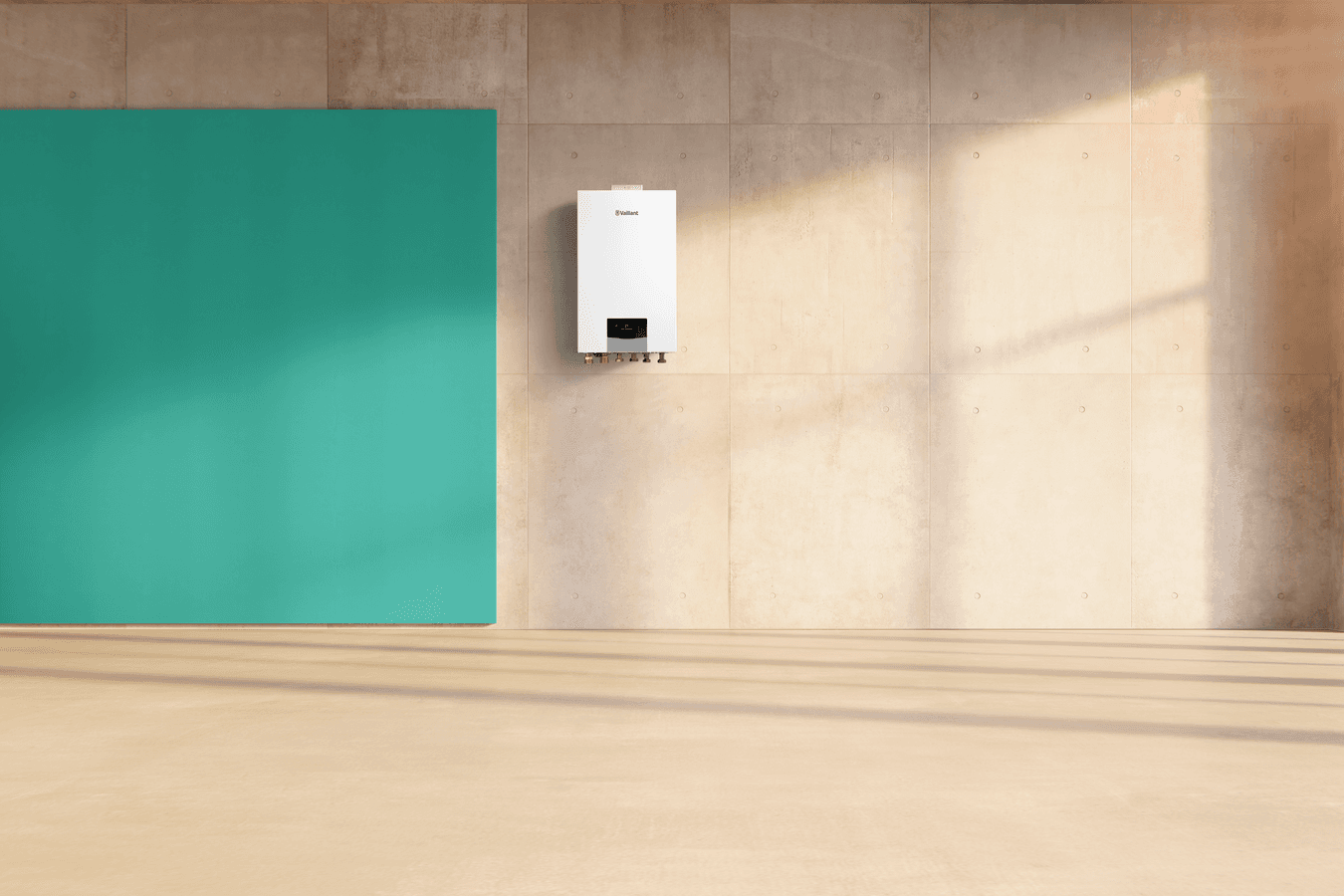 Voorgemonteerde hydraulische componenten.