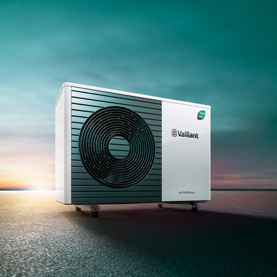 De warmtepomp aroTHERM plus met categorie 1 materialenpaspoort