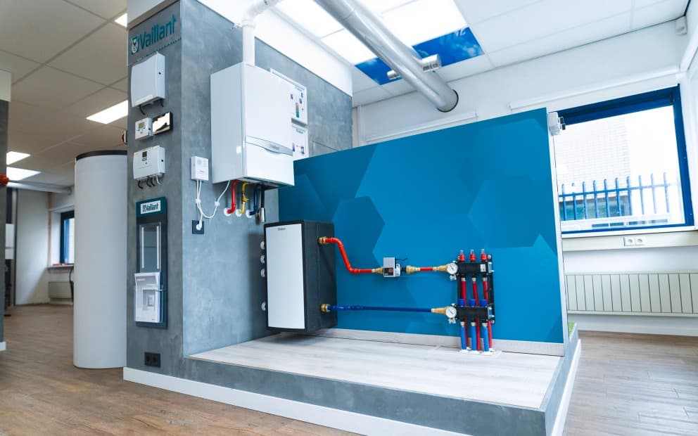 Installatie met Vaillant producten