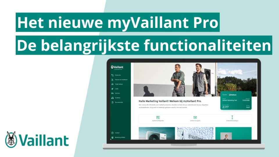 Thumbnail youtube video myVaillant Pro