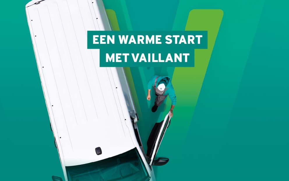 Sfeerbeeld: een warme start met Vaillant