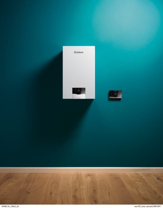 Cv-ketel met regeling